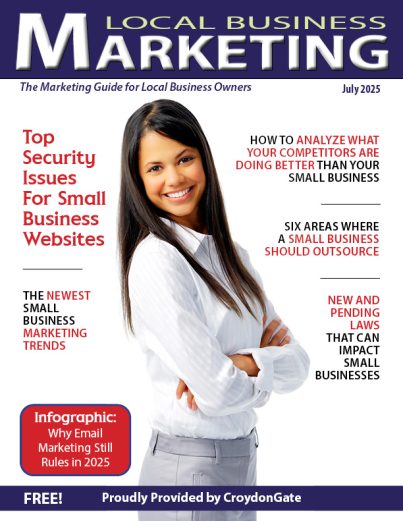 Local Business Marketing Magazine Cover July 2025 Issue | CroydonGate