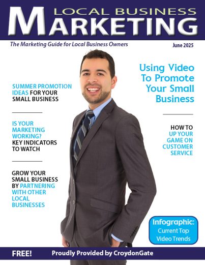 Local Business Marketing Magazine Cover June 2025 Issue | CroydonGate