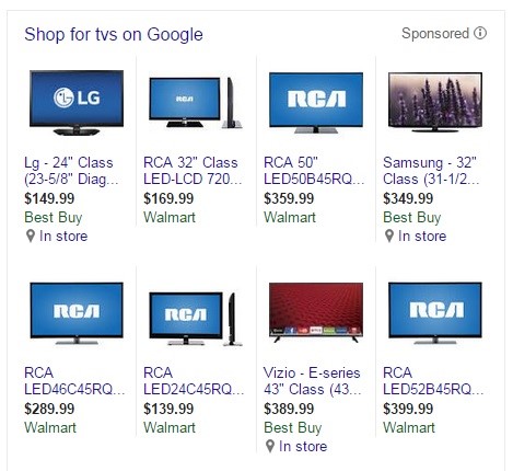 TVs on Google
